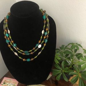 Glass Beaded Necklace
